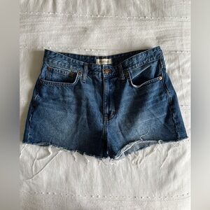 Madewell Blue Jean Shorts